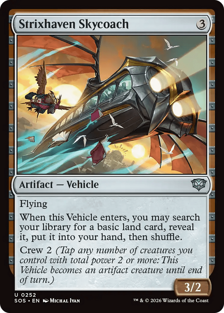 Strixhaven Skycoach [Secrets of Strixhaven] MTG Single Magic: The Gathering  | Multizone: Comics And Games