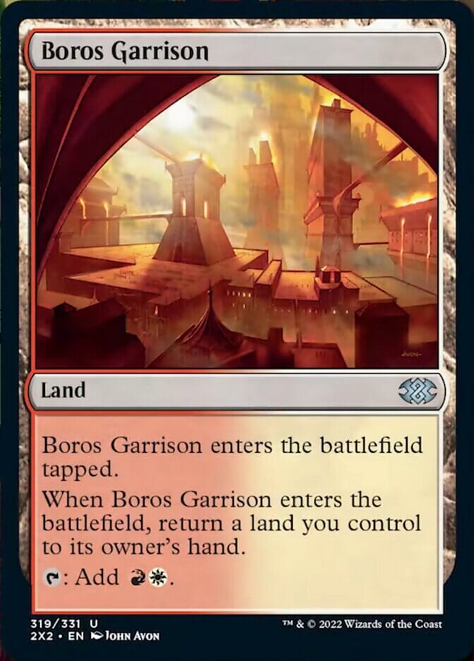 Boros Garrison [Double Masters 2022] MTG Single Magic: The Gathering  | Multizone: Comics And Games