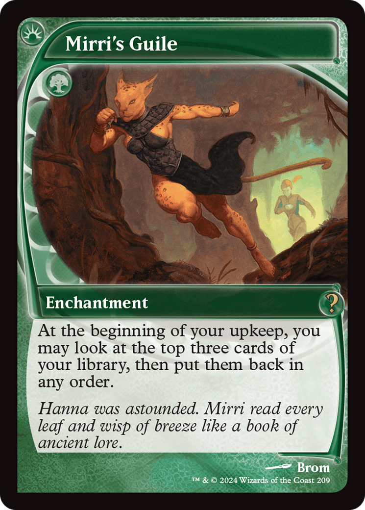 Mirri's Guile (Future Sight) [Mystery Booster 2] MTG Single Magic: The Gathering  | Multizone: Comics And Games