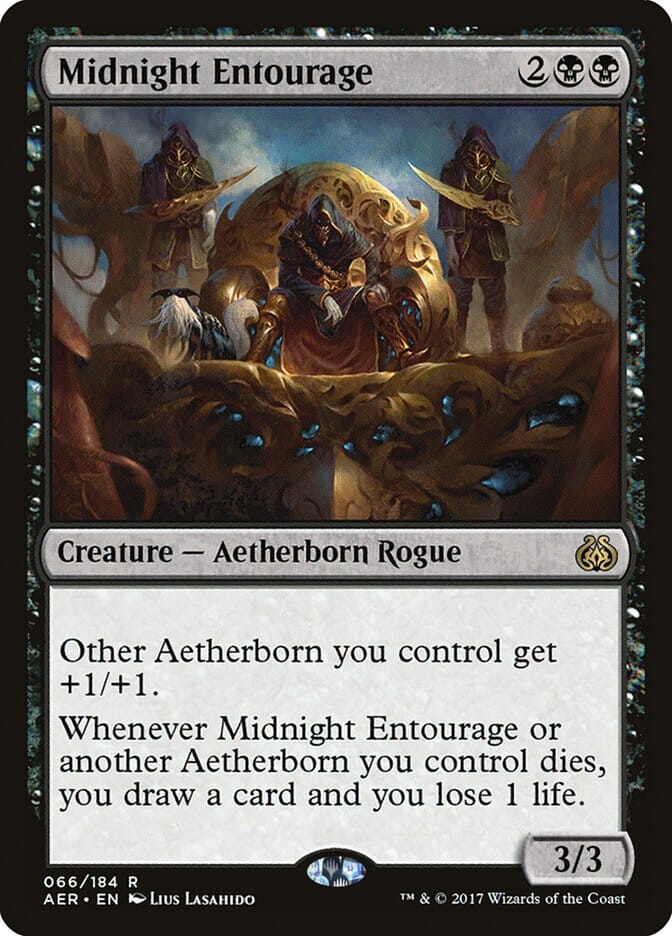 Midnight Entourage [Aether Revolt] MTG Single Magic: The Gathering  | Multizone: Comics And Games