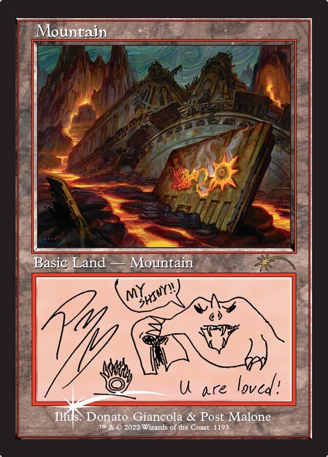 Mountain (1193) [Secret Lair Drop Series] MTG Single Magic: The Gathering  | Multizone: Comics And Games