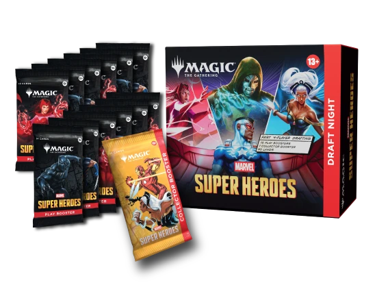 Marvel Super Heroes Draft Night (Pre-order 26/06/2026) Magic The Gathering Wizards of the Coast  | Multizone: Comics And Games