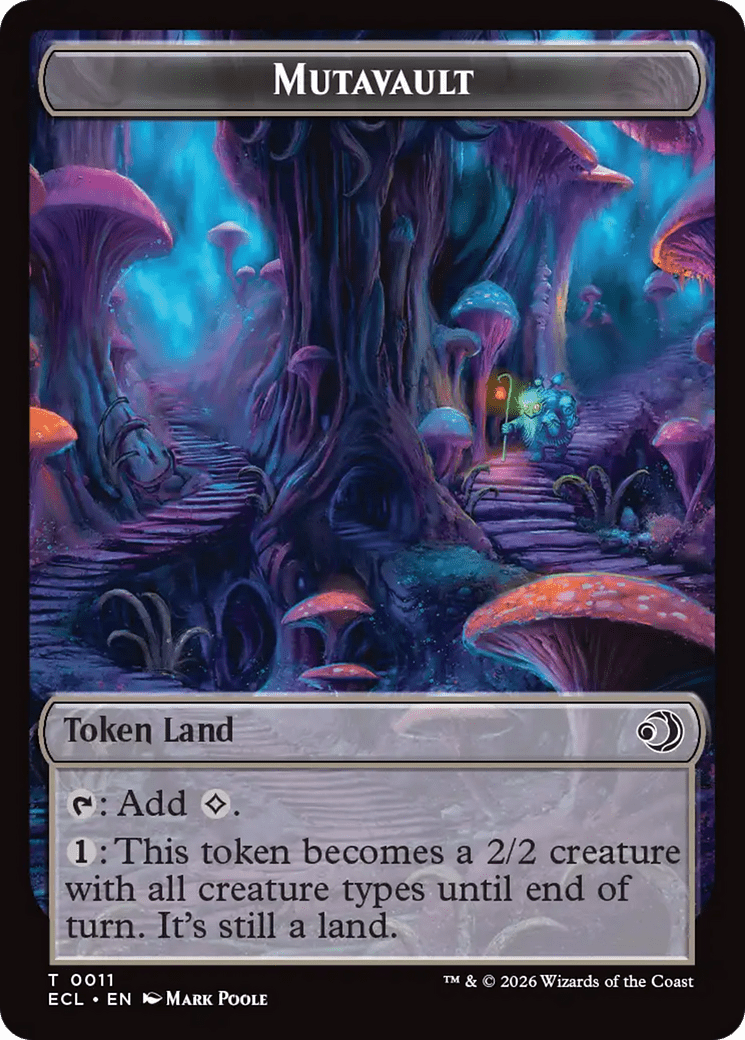 Elk // Mutavault Double-Sided Token [Lorwyn Eclipsed Tokens] MTG Single Magic: The Gathering  | Multizone: Comics And Games