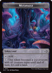 Elk // Mutavault Double-Sided Token [Lorwyn Eclipsed Tokens] MTG Single Magic: The Gathering  | Multizone: Comics And Games