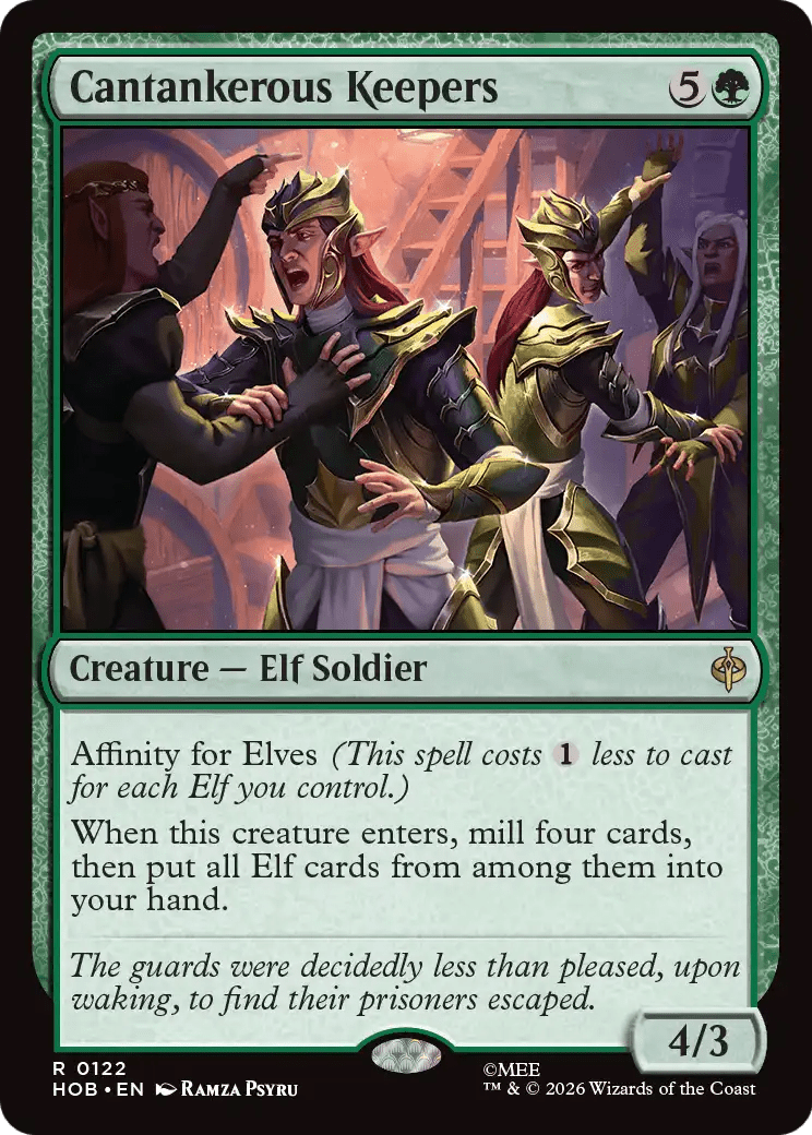 Cantankerous Keepers [The Hobbit] MTG Single Magic: The Gathering  | Multizone: Comics And Games