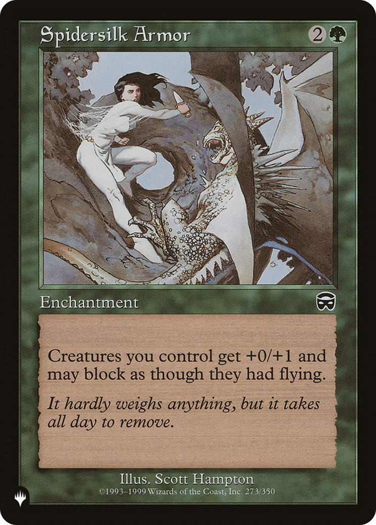 Spidersilk Armor [The List] MTG Single Magic: The Gathering  | Multizone: Comics And Games