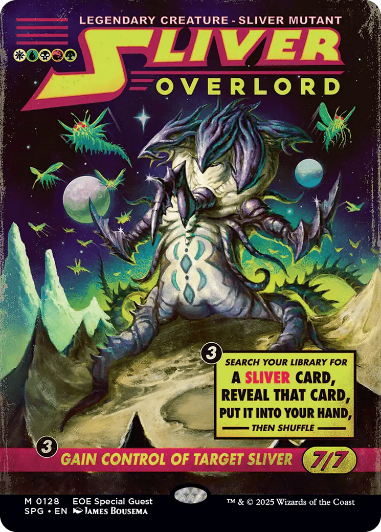 Sliver Overlord (Showcase) [Edge of Eternities Special Guests] MTG Single Magic: The Gathering  | Multizone: Comics And Games