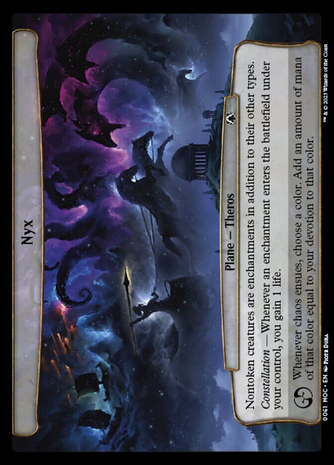 Nyx [March of the Machine Commander] MTG Single Magic: The Gathering  | Multizone: Comics And Games