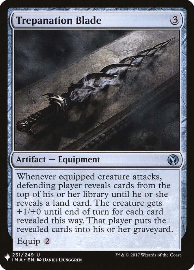 Trepanation Blade [Mystery Booster] MTG Single Magic: The Gathering  | Multizone: Comics And Games