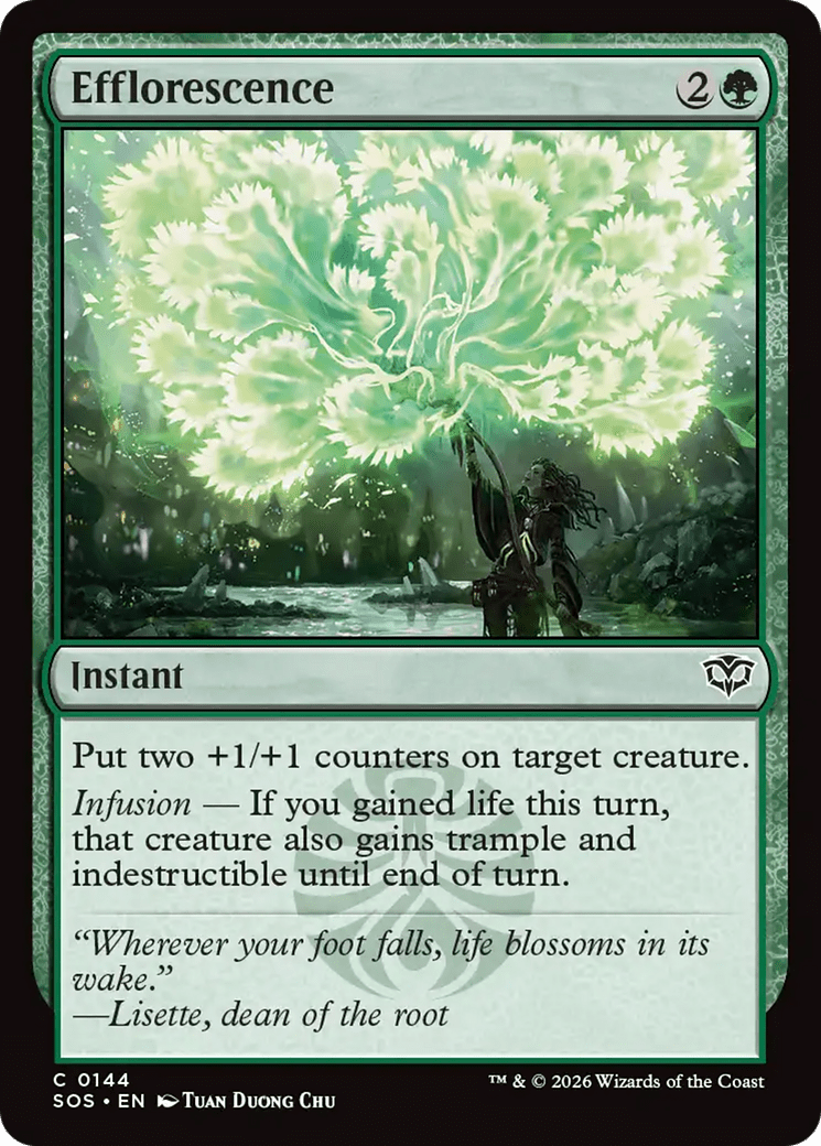 Efflorescence [Secrets of Strixhaven] MTG Single Magic: The Gathering  | Multizone: Comics And Games