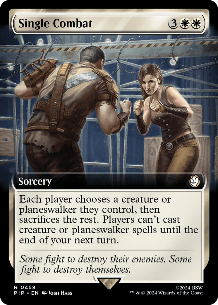 Single Combat (Extended Art) [Fallout] MTG Single Magic: The Gathering  | Multizone: Comics And Games