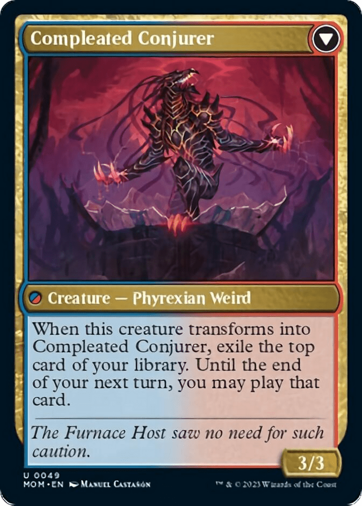 Captive Weird // Compleated Conjurer [March of the Machine] MTG Single Magic: The Gathering  | Multizone: Comics And Games