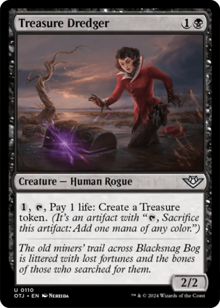 Treasure Dredger [Outlaws of Thunder Junction] MTG Single Magic: The Gathering  | Multizone: Comics And Games