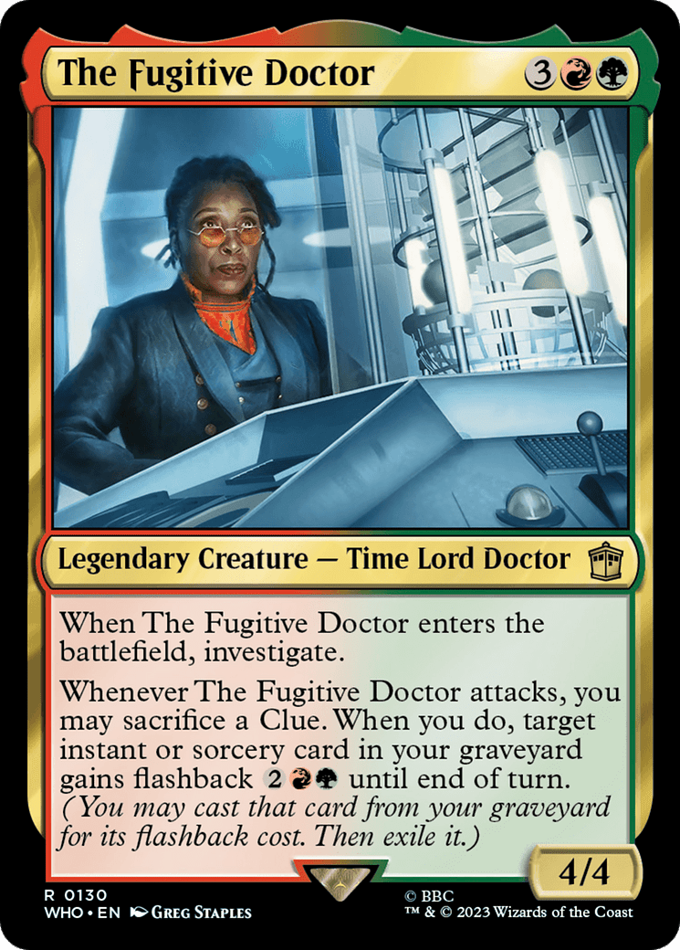 The Fugitive Doctor [Doctor Who] MTG Single Magic: The Gathering  | Multizone: Comics And Games