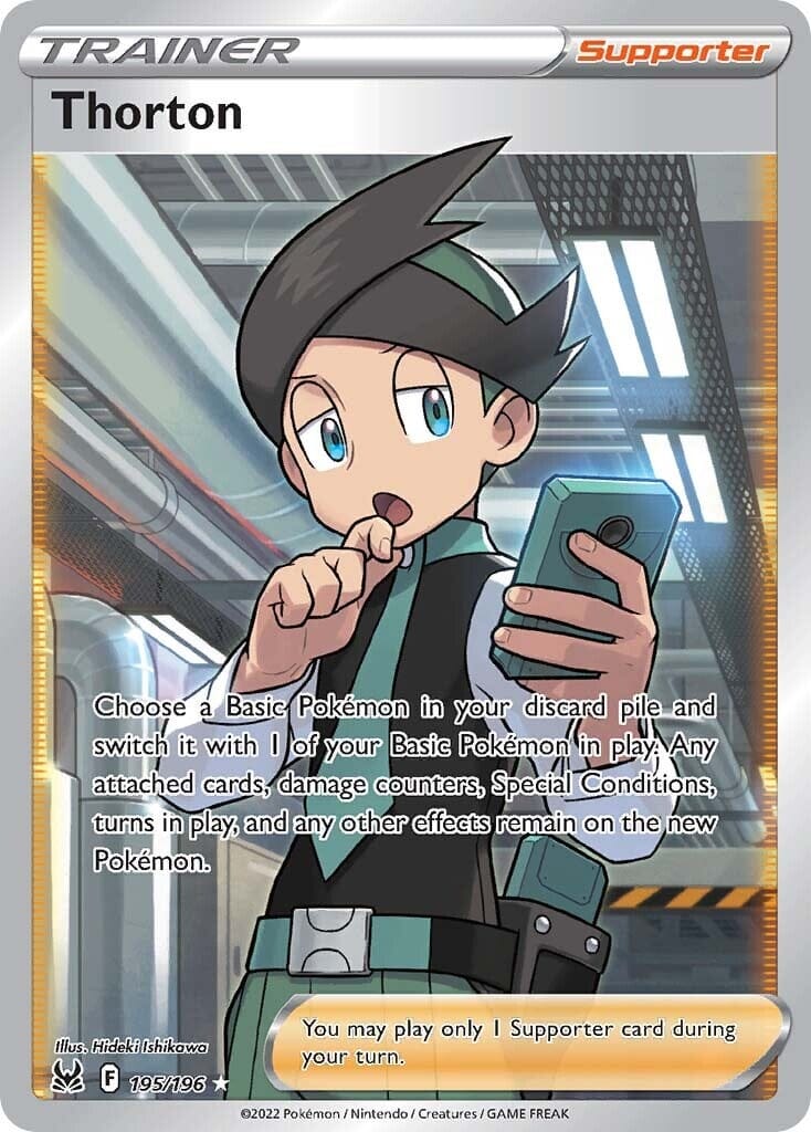 Thorton (195/196) [Sword & Shield: Lost Origin] Pokemon Single Pokémon  | Multizone: Comics And Games