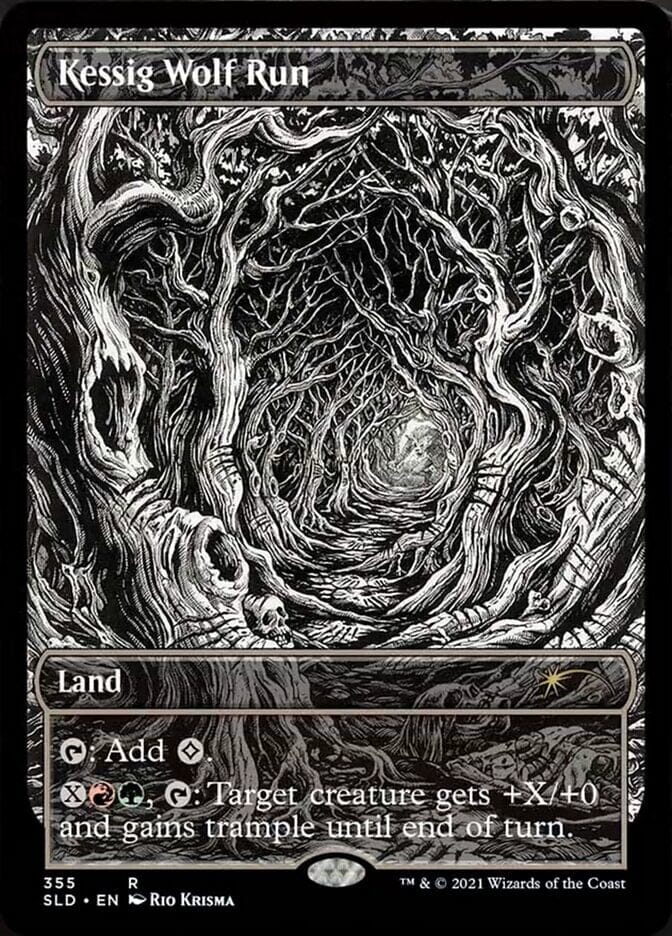 Kessig Wolf Run (Showcase) [Secret Lair Drop Series] MTG Single Magic: The Gathering  | Multizone: Comics And Games