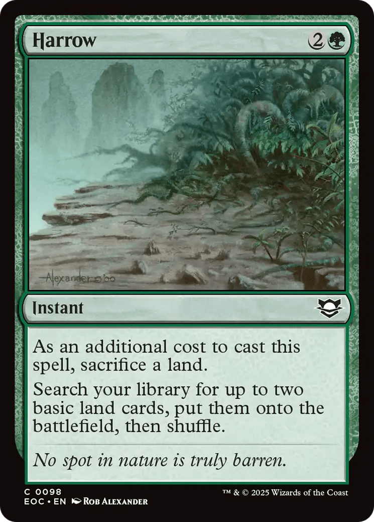 Harrow [Edge of Eternities Commander] MTG Single Magic: The Gathering  | Multizone: Comics And Games