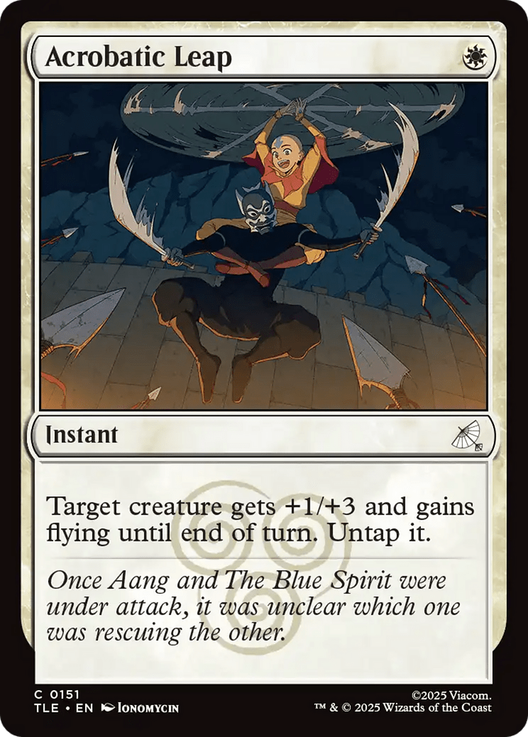 Acrobatic Leap [Avatar: The Last Airbender: Eternal-Legal] MTG Single Magic: The Gathering  | Multizone: Comics And Games