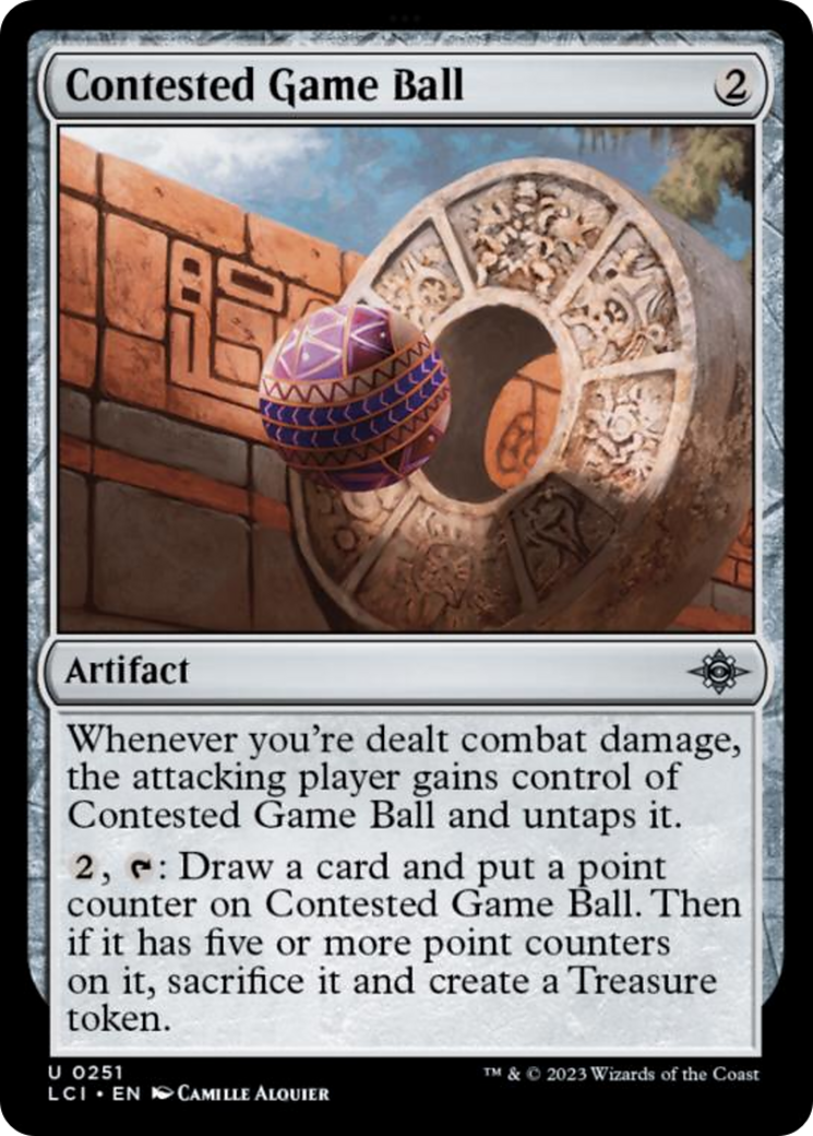 Contested Game Ball [The Lost Caverns of Ixalan] | Multizone: Comics And Games