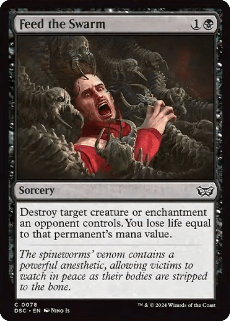 Feed the Swarm [Duskmourn: House of Horror Commander] MTG Single Magic: The Gathering  | Multizone: Comics And Games