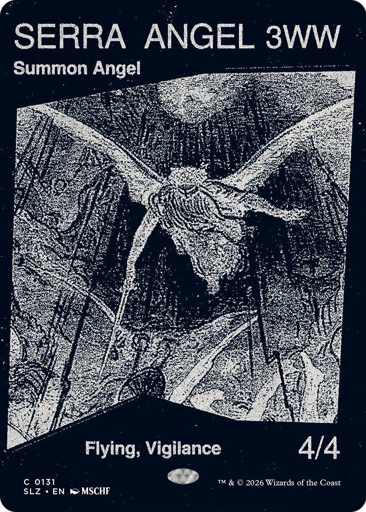 Serra Angel (0131) [Secret Lair x MSCHF: The Zeta Set] | Multizone: Comics And Games