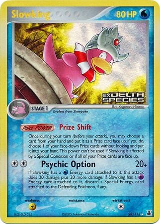 Slowking (28/113) (Stamped) [EX: Delta Species] Pokemon Single Pokémon  | Multizone: Comics And Games