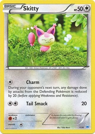 Skitty (1/30) [XY: Trainer Kit 2 - Latios] Pokemon Single Pokémon  | Multizone: Comics And Games