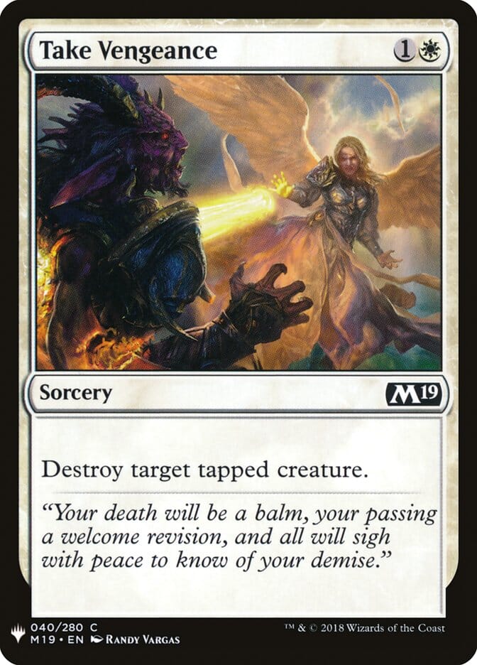 Take Vengeance [Mystery Booster] MTG Single Magic: The Gathering  | Multizone: Comics And Games