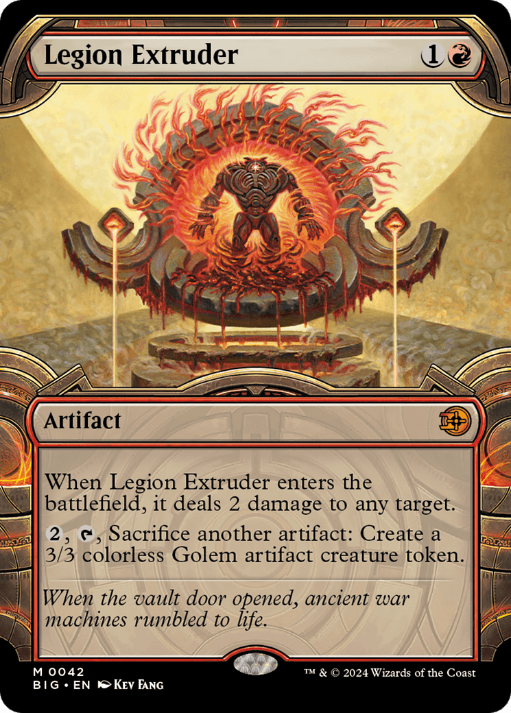Legion Extruder (Showcase) [Outlaws of Thunder Junction: The Big Score] MTG Single Magic: The Gathering  | Multizone: Comics And Games