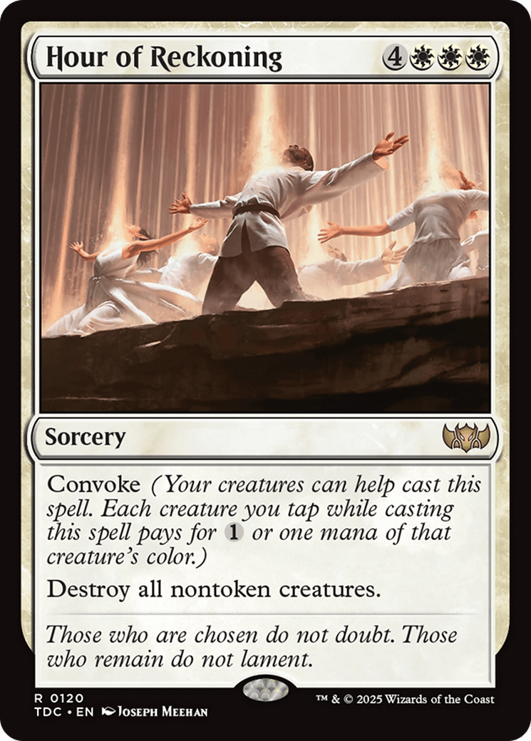 Hour of Reckoning [Tarkir: Dragonstorm Commander] MTG Single Magic: The Gathering  | Multizone: Comics And Games