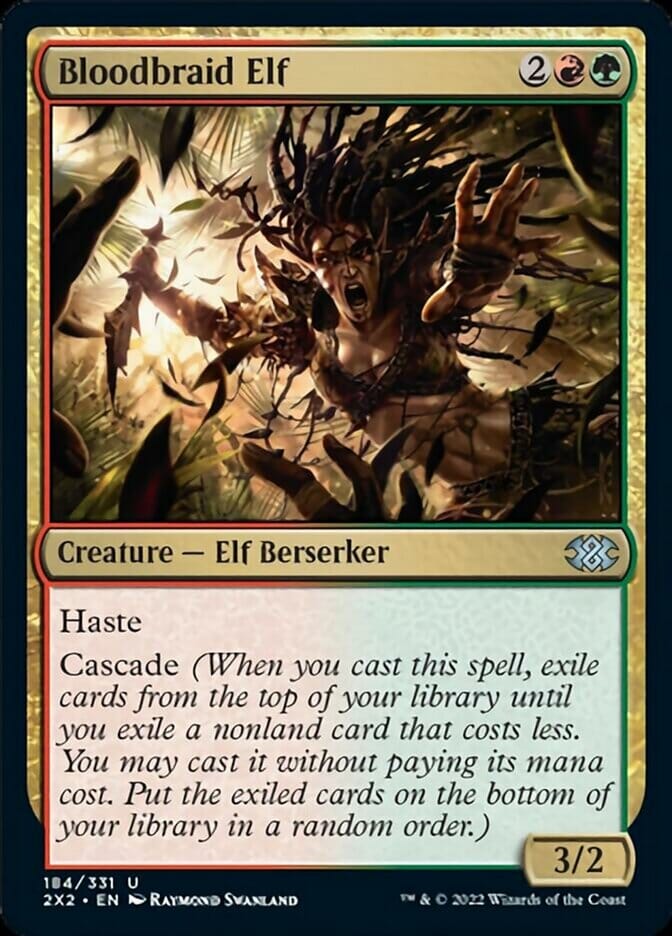 Bloodbraid Elf [Double Masters 2022] MTG Single Magic: The Gathering  | Multizone: Comics And Games