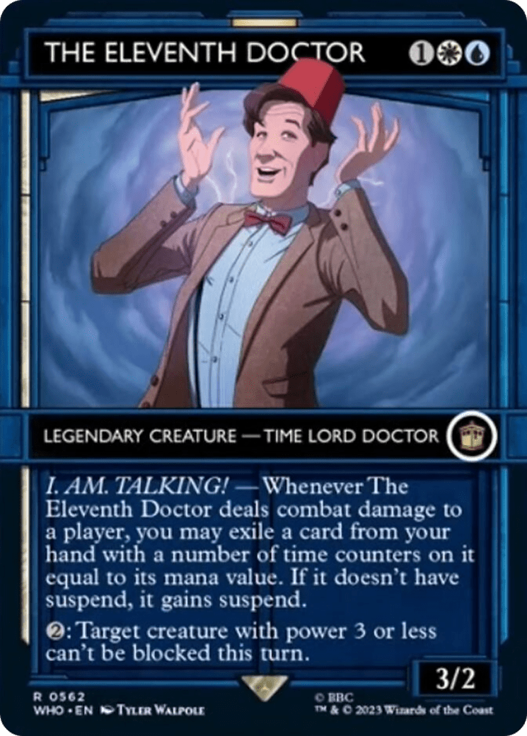 The Eleventh Doctor (Showcase) [Doctor Who] MTG Single Magic: The Gathering  | Multizone: Comics And Games