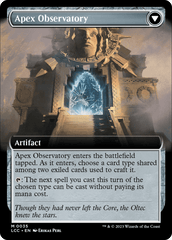 Eye of Ojer Taq // Apex Observatory (Extended Art) [The Lost Caverns of Ixalan Commander] MTG Single Magic: The Gathering  | Multizone: Comics And Games