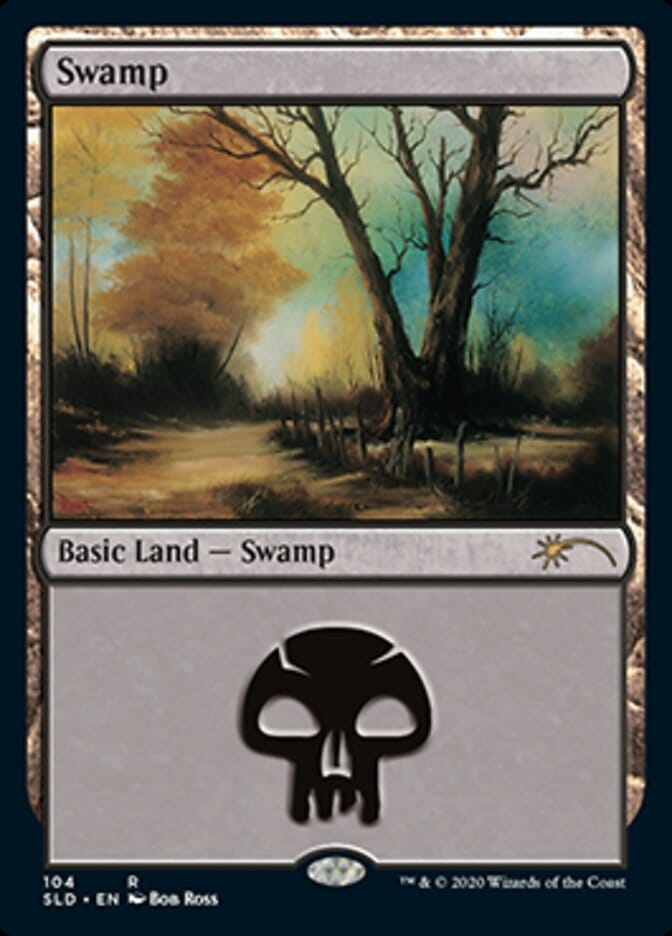 Swamp (104) [Secret Lair Drop Series] MTG Single Magic: The Gathering  | Multizone: Comics And Games