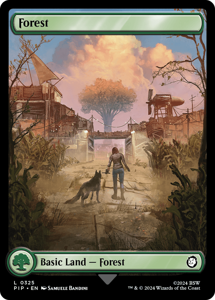 Forest (0325) [Fallout] MTG Single Magic: The Gathering  | Multizone: Comics And Games