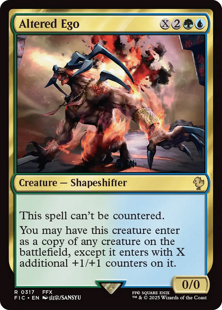 Altered Ego [FINAL FANTASY Commander] MTG Single Magic: The Gathering  | Multizone: Comics And Games