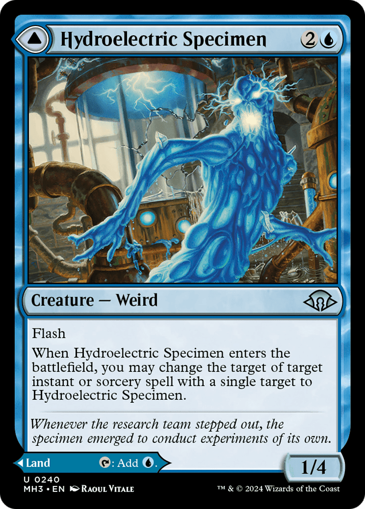 Hydroelectric Specimen [Modern Horizons 3] MTG Single Magic: The Gathering  | Multizone: Comics And Games