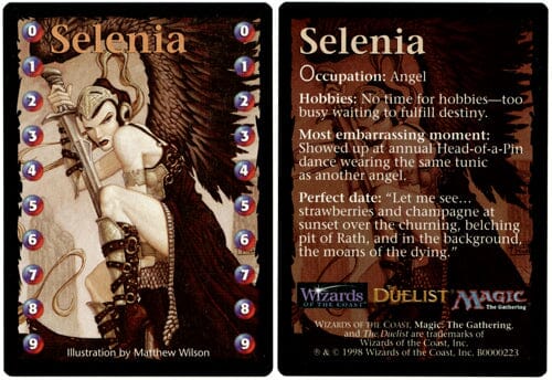 Selenia Life Counter Token [Media Promos] MTG Single Magic: The Gathering  | Multizone: Comics And Games