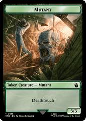 Copy // Mutant Double-Sided Token [Doctor Who Tokens] MTG Single Magic: The Gathering  | Multizone: Comics And Games