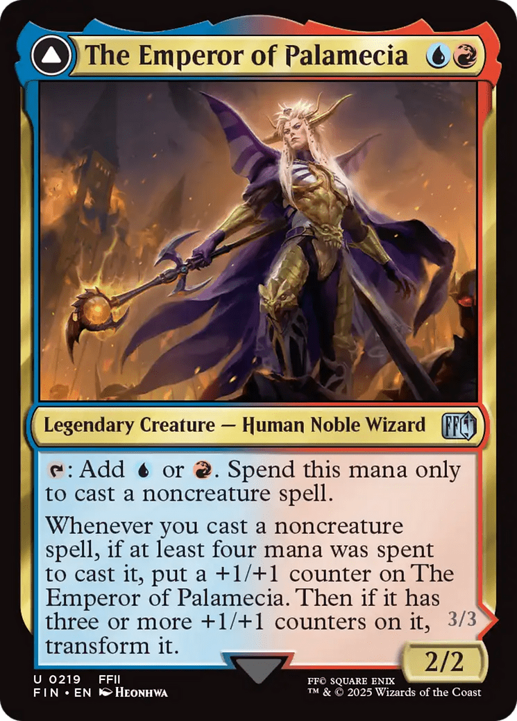 The Emperor of Palamecia // The Lord Master of Hell [FINAL FANTASY] MTG Single Magic: The Gathering  | Multizone: Comics And Games