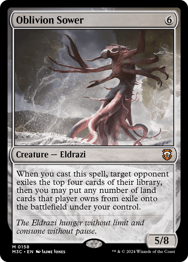 Oblivion Sower (Ripple Foil) [Modern Horizons 3 Commander] MTG Single Magic: The Gathering  | Multizone: Comics And Games