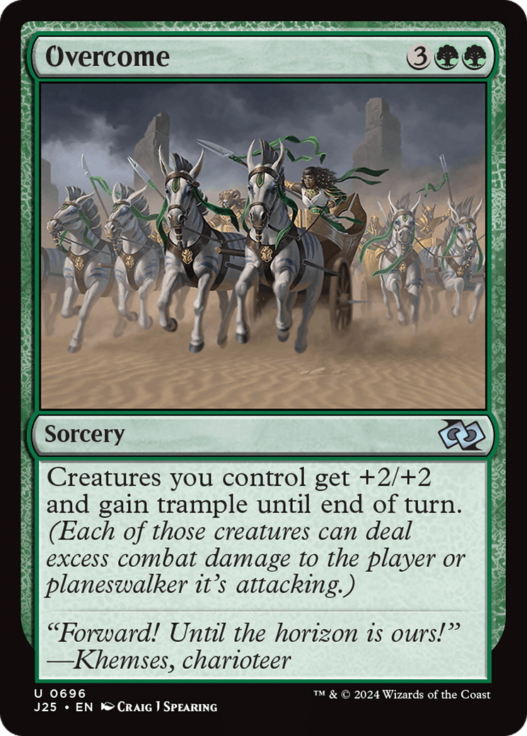 Overcome [Foundations Jumpstart] MTG Single Magic: The Gathering  | Multizone: Comics And Games