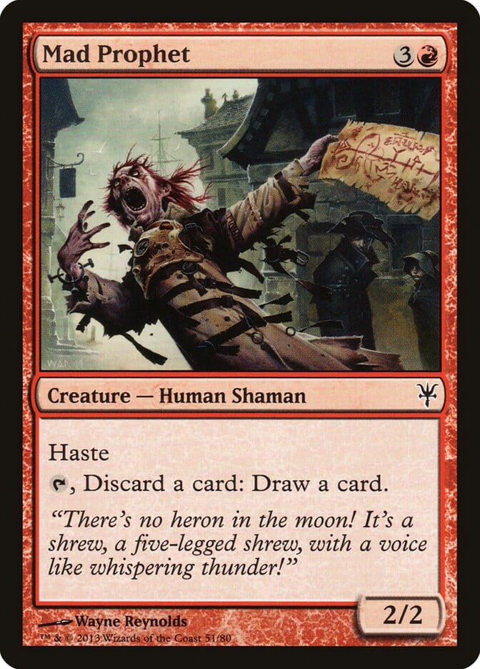 Mad Prophet [Duel Decks: Sorin vs. Tibalt] MTG Single Magic: The Gathering  | Multizone: Comics And Games