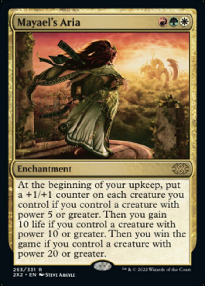 Mayael's Aria [Double Masters 2022] MTG Single Magic: The Gathering  | Multizone: Comics And Games