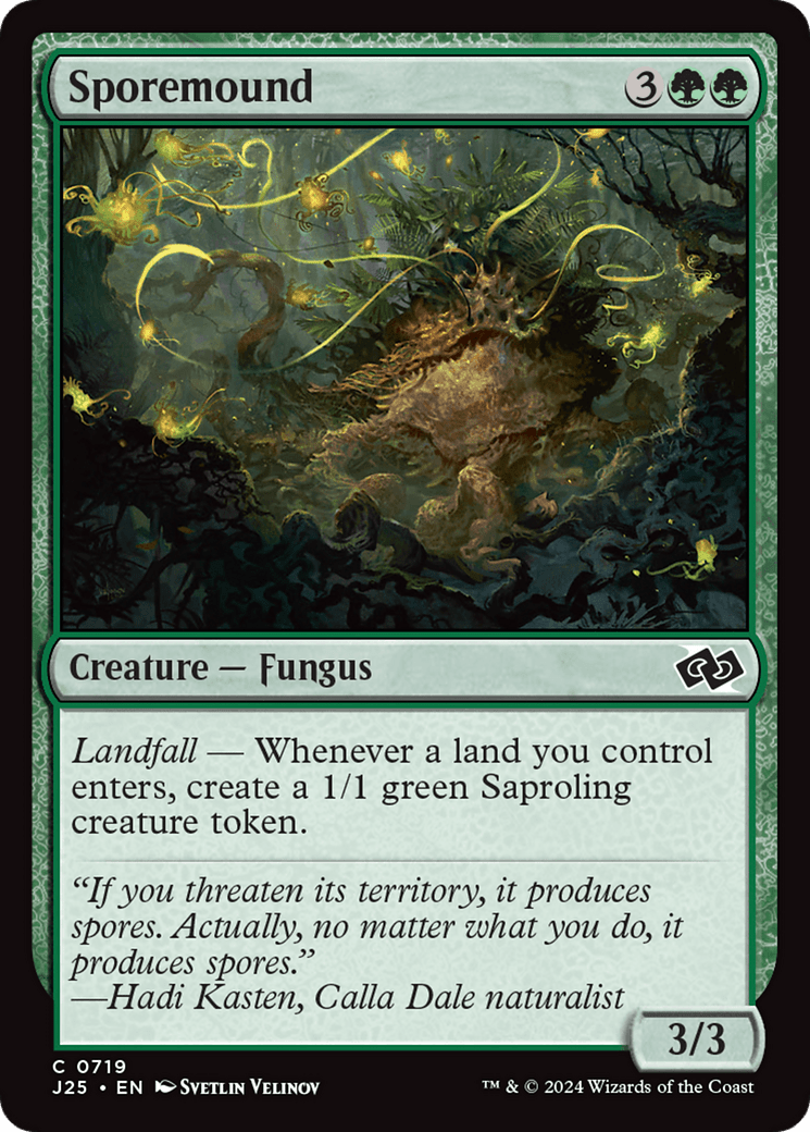 Sporemound [Foundations Jumpstart] MTG Single Magic: The Gathering  | Multizone: Comics And Games