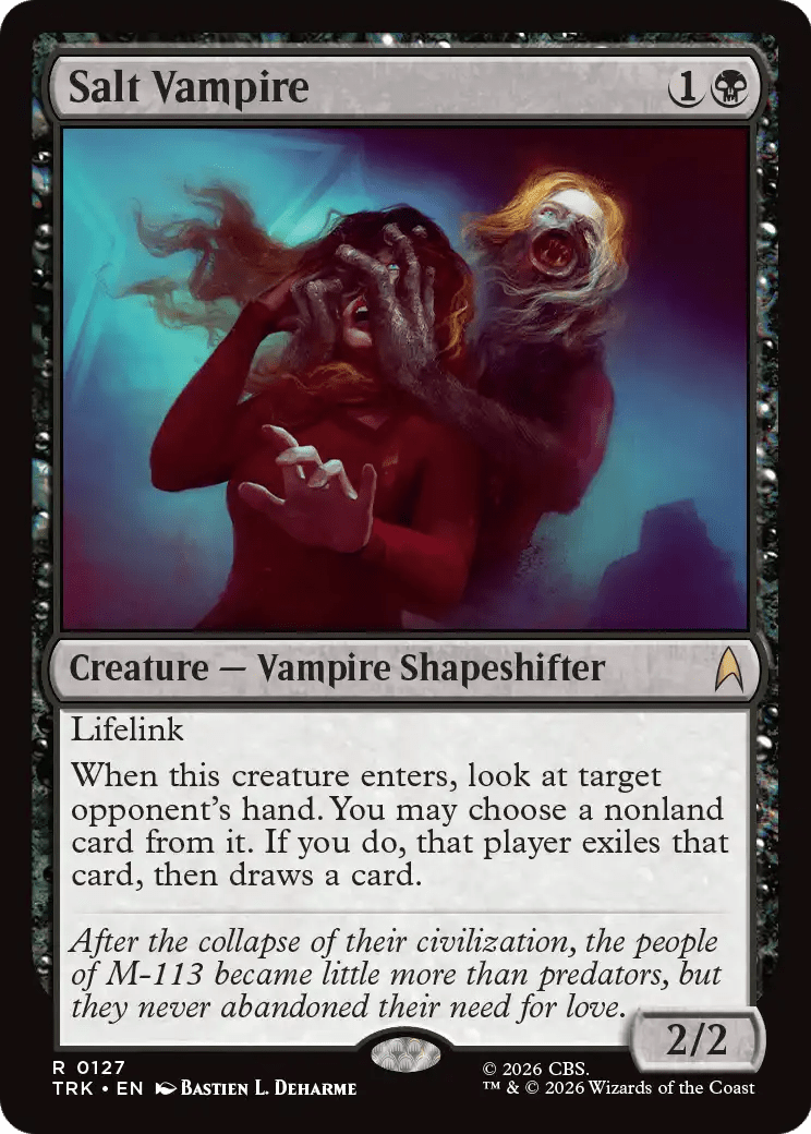 Salt Vampire [Star Trek] MTG Single Magic: The Gathering  | Multizone: Comics And Games