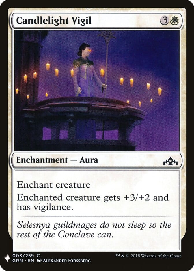 Candlelight Vigil [Mystery Booster] MTG Single Magic: The Gathering  | Multizone: Comics And Games