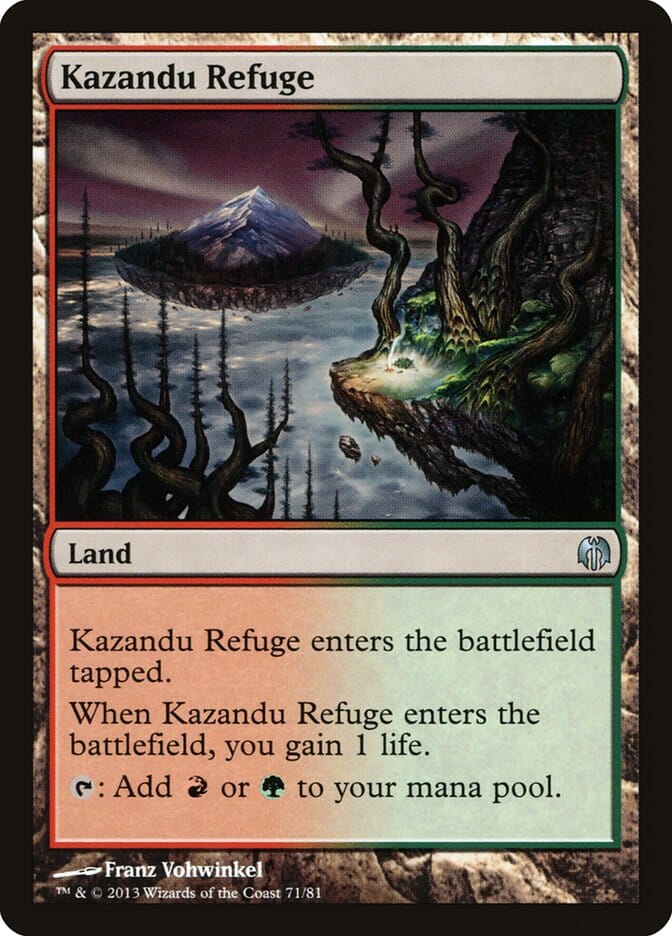 Kazandu Refuge [Duel Decks: Heroes vs. Monsters] MTG Single Magic: The Gathering  | Multizone: Comics And Games