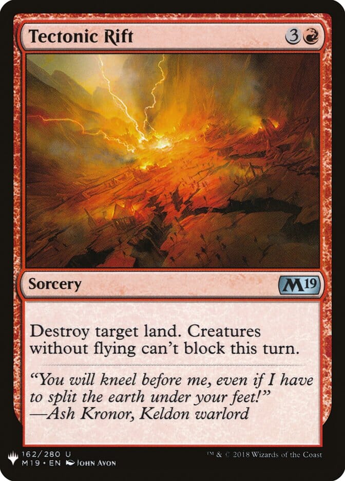 Tectonic Rift [Mystery Booster] MTG Single Magic: The Gathering  | Multizone: Comics And Games