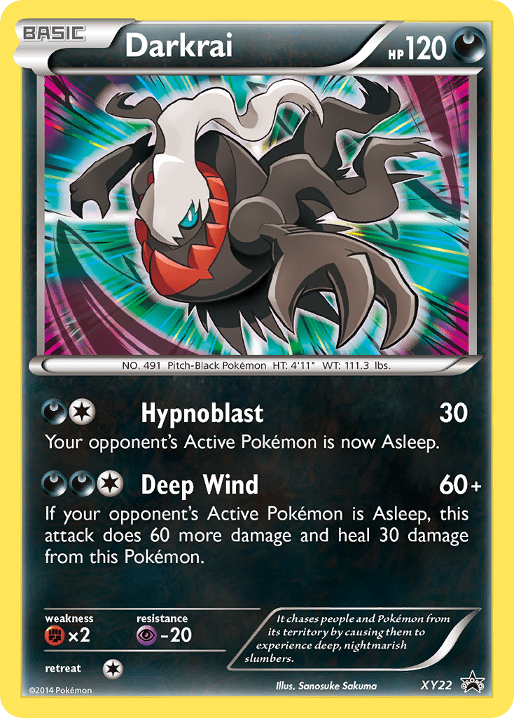 Darkrai (XY22) [XY: Black Star Promos] Pokemon Single Pokémon  | Multizone: Comics And Games
